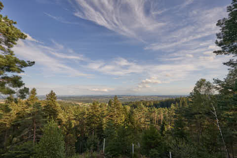 Gemeinde Simbach Landkreis Rottal-Inn Schellenberg Aussicht vom Wetterpilz (Dirschl Johann) Deutschland PAN